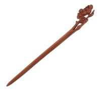 WRITWAA Bastoncini per Chioma in Legno di Pesca per Acconciature, Leggeri e Resistenti, per Fermare Chignon, per Feste in Stile Retrò e Prom Stili multipli