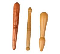WRITWAA Bastoni per Massaggio Piedi in Legno 3 Pezzi per Sollievo e Massaggio Punti Pressione, per Tutto Corpo Ascoltando Musica o Guardando Tv