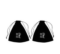 WRITWAA Borsa da Viaggio per Asciugacapelli e Custodia Porta Phon in Velluto Coulisse 2 Pezzi 30X26 CM per Viaggi e Conservazione