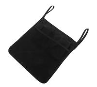 WRITWAA Borsa Organizer per Passeggino Nera Cestino in Rete Accessorio per Carrozzina Ampio Spazio Resistente e Adatta alla Maggior Parte dei Modelli per Genitori in Movimento