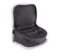 WRITWAA Borsa per Bottiglietta Scomparto Borsa Portatile per Oli Essenziali Design Cerniera Resistente e Pratica per Conservare e Proteggere le Bottiglie