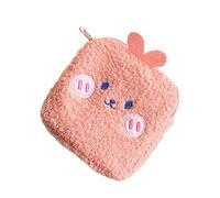 WRITWAA Borsa Portaoggetti per Assorbenti Igienici Kawaii Mini Borsa Animato e Resistente per Viaggi e Uso