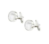 WRITWAA Bottoni in Rame Conchiglia Naturale Ovali 1 Paio Accessori per Abbigliamento Formale e Informale per Camicie Smoking Cappotti e Progetti Fai da Te