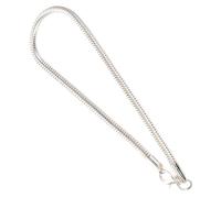 WRITWAA Bracciale Serpente S925 Placcato Argento Spina Dorsale in Rame per Uomo e Donna Gioielli Eleganti per Matrimonio Compleanno Feste Ufficio