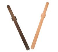 WRITWAA Calzascarpe Magnetico in Legno 2 Pezzi, Manico lungo 55cm | Base Magnetica da Parete, Accesso Rapido e Sistemazione, per Scarpe e Stivali, Finitura Liscia