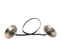 WRITWAA Campanelli a Percussione Nepalesi in Rame 45 CM per Meditazione e Terapia del Suono Strumento Yoga per Rilassamento e Consapevolezza Accessori Decorativi per Benessere e