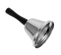 WRITWAA Campanello Mano in Acciaio Inossidabile Design Elegante e Moderno Campanella da Servizio Facile da Usare per Scuole Ristoranti e Hotel Campanello da Tavolo Silenzioso e Vigoroso