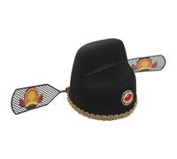 WRITWAA Cappello Cosplay Cinese Antico Stile Imperatore Uomo Non Tessuto, Comodo e Collezionabile per Spettacoli e Feste a Tema Orientale Colore Casuale
