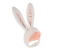 WRITWAA Cappello Da Coniglio Orecchie Morbide Per Cosplay e Feste Accessorio Divertente Per Pasqua e Eventi Cappello Bunny Ears Per Adulti e Ragazzo Ragazza Per Occasioni Speciali