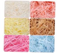WRITWAA Carta Stracciata Waping Filler Paper Brandelli di Carta di Riempimento Imballare Triturata di Lafite Rafia per Riempire i Vuoti Rosa