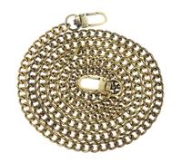 WRITWAA Catena in Metallo per Borsa con Fibbia Quadrata in Bronzo Antico Tracolla Sostitutiva Elegante e Resistente per Borsette e Pochette Accessorio Unisex Facile da Installare