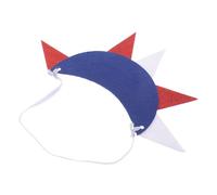 WRITWAA Cerchietto Patriottico Non Accessori Per Feste Del Luglio e Halloween Con Design Statue Della Libertà Per Eventi Tema Usa e Celebrazioni Nazionali