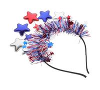 WRITWAA Cerchietto Pentagramma Cerchietti Per Il Dell'Indipendenza Cerchietto Patriottico Cerchietto Celebrativo Cerchietti A Stella Per Il Quarto