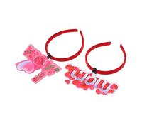 WRITWAA Cerchietto Per Festa Della Mamma Con Fiori Colorati Decorazione Elegante Per Eventi e Foto Di Accessori Per Celebrare Stile
