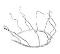 WRITWAA Cerchietto Sposa Accessorio Sposa Per Matrimoni Fascia Nuziale Versatile Per Bride e Damigelle Per Look Sofisticato