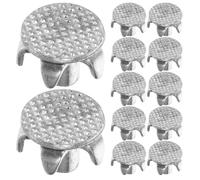 WRITWAA Chiodi Antiscivolo per Scarpe 5 Denti in Acciaio 100 Pezzi, Facili da Installare, per Escursionismo e Viaggi sulla Neve