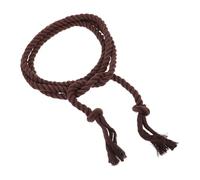 WRITWAA Cintura in Cotone Con Nappe Regolabile Corda Monastica Intrecciata Stile Medioevale Per Abiti e Pantaloni Accessorio Versatile Per Uomo e Donna