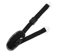 WRITWAA Cinturino Professionale per Mento del Casco Coppa Protettiva e Cinturino Elastico, per Sicurezza nei Cantieri Edili e Uso Industriale (Nero)