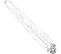 WRITWAA Collana Amicizia 3 Pezzi in Acciaio Inossidabile Argento Ciondolo Cuore Spezzato che Non Si Ossida, Regalo Anniversario per Migliori Amici