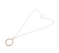 WRITWAA Collana con Lente d Ingrandimento Catena Pendente Ottico Portatile per Lettura Libri Etichette e Documenti Accessorio Funzionale per Anziani