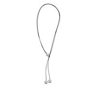 WRITWAA Collana Della Corda Da Donna Alla Moda Con Imitazione Perla A Doppio Girocollo Di Cera A Doppio Migliora Il Fascino Femminile Per Le Feste E L'abbigliamento