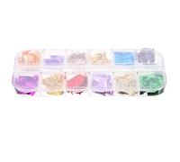 WRITWAA Colori Alluminio per Riempitivo Artigianale in Resina Epossidica Decorazione in Tinfoil Metallico Resistente con Effetto Pieghettato per Lavoretti Creativi e Imballaggi Protettivi