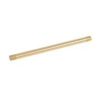 WRITWAA Componenti per lampade da riparare - Asta di prolunga filettata in ottone M10 - Tubo cavo da 6" per il restauro fai-da-te di lampade da terra/tavolo, plafoniere e apparecchi di