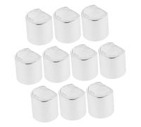 WRITWAA Coperchi per Bottiglia Lozione Pressabili 24 Mm, Set da 10 Tappi in Plastica Sicura, Chiusura Ermetica a Tenuta Stagna per Flaconi Shampoo e Lozioni, Accessori per Contenitori