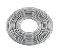 WRITWAA Corda per Tosaerba in Filo D’Acciaio Resistente all’Usura 10 M Accessorio Multifunzionale per Taglio Erba e Potatura Ricambio Leggero per Decespugliatore da Giardino