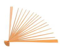 WRITWAA Cornice e Design Unico per Ventaglio Pieghevole in Bambù Materiale per Fan Artigianale Fai-da-te Struttura Resistente per Vacanze Estive per Decorazioni Creative