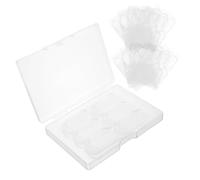 WRITWAA Correttore Auricolare in Silicone 60 Pezzi Adesivi Auricolari Verticali Resistenti Al Sudore Per Donne Correzione Orecchie Sporgenti Per Uso Cosmetico e Quotidiano