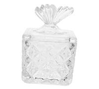 WRITWAA Dappen Dish in Vetro Contenitore Per Monomeri Coperchio Bicchiere Per Unghie Acriliche Piatto in Vetro Per Nail Art e Uso Domestico