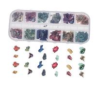 WRITWAA Decorazioni per Unghie Forma di Ciondoli per Unghie Piccoli e Graziosi Accessori per Manicure Brillante Lucentezza per Nail Art Creativa per Festività come Natale e Compleanni Resi