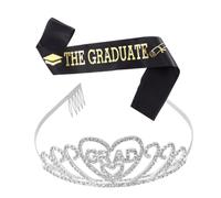 WRITWAA Elegante Cintura Per Galateo Di Laurea Accessorio Per Costume Da Festa Dell'ultimo Anno Fascia Per in Lega