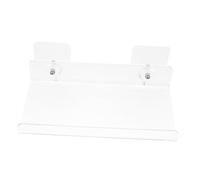 WRITWAA Espositore da Parete in Acrilico Trasparente per Libri e Album Mensola Leggera e Portatile Organizer Muro Resistente e Pratico per Casa e Ufficio Supporto Decorativo per Libri e