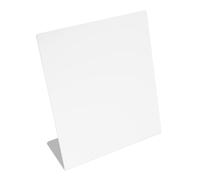WRITWAA Espositore Nfc in Plastica Bianco per Schede e Tag Stand Versatile per Visualizzazione e DIY in Negozi e Fiere