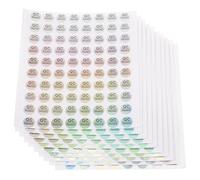 WRITWAA Etichette Autoadesive Qc Pass in Pvc Eccellente Durata e Flessibilità 800 Pezzi per Controllo Qualità e Gestione Magazzino