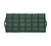 WRITWAA Fango Floreale Quadrato per Composizioni Base Floreale Gabbia per Fiori Freschi Assorbente e Durevole per Decorazioni Matrimonio