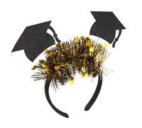 WRITWAA Fascia Per Cappello Da Dottore Adulti Fascia Per Berretto Laureato Cappucci Graduati Sfusi Tocco Cappello Da Maestro Di Laurea Nappa Accessori Golden