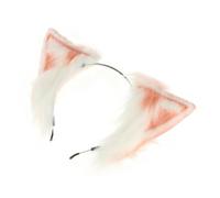 WRITWAA Fascia Per Con Orecchie Di Gatto Uniche Per Cosplay E Feste Fermaglio Per Con Orecchie Di Animale Di Peluche Per Donne E Uomini
