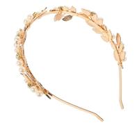 WRITWAA Fascia Per Di Foglia in Copricapo Sposa Accessorio Per Eleganti Fasce Per Donne
