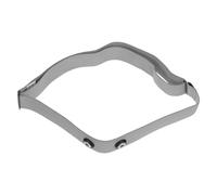 WRITWAA Fascia Toracica Per La Frequenza Cardiaca Portatile Fascia Toracica Sportiva Cintura Toracica Metro Valutare Sensore Bande Sostituzione Adulti Grey Fibra Di Poliuretano
