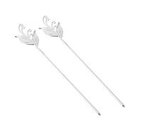 WRITWAA Fermaglio per Vintage 2Pcs Bacchetta per Chignon Resistente Accessori Eleganti per Donne per Matrimoni e Speciali