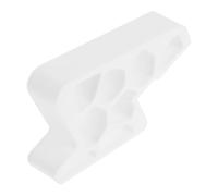 WRITWAA Fermaporta a Cuneo in Plastica Bianco per Finestre e Balconi, Struttura a Cuneo Multifunzionale Che Minimizza L'impatto e Si Inserisce Facilmente negli Spazi
