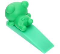WRITWAA Fermaporta in PVC Verde Resistente alla Deformazione Buona Elasticità, Paracolpi Muro per Casa e Appartamento, Proteggi Muro e Impedisce Danneggiamento della Porta