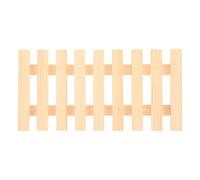 WRITWAA Fodera per il fondo della cassetta postale: inserto in legno per vassoio postale - 30x15 cm - Inserto antiscivolo per cassetta - Tappetino drenante impermeabile con base a doghe per