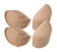 WRITWAA Forme per Scarpe in Polpa di Cellulosa 50 Paia Eu 41-43, Modellatore per Scarpe da Ginnastica e Stivali, Accessori per Lavanderia Commerciale, Protezione Antipiega Uomo