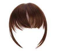 WRITWAA Frangia Finta Clip per Capelli Extension di Fibra Chimica Design Realistico e Squisito Adatto per Donne e Signore per Eventi da Festa