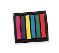 WRITWAA Gessetti Per Temporanei Da Colori in Scatola Kit Da Te Gessetti Colorati Per Tingere i in Secondi
