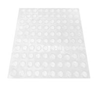 WRITWAA Gommini Adesivi in Silicone 100 Pezzi per Mobili